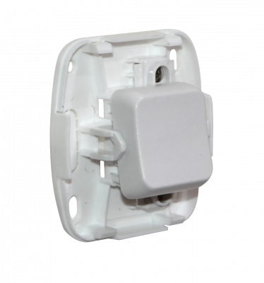 INTERRUPTOR KALOP 9/24 Pulsador Sobrepuesto Unipolar Blanco Tekna Referencia KS39658