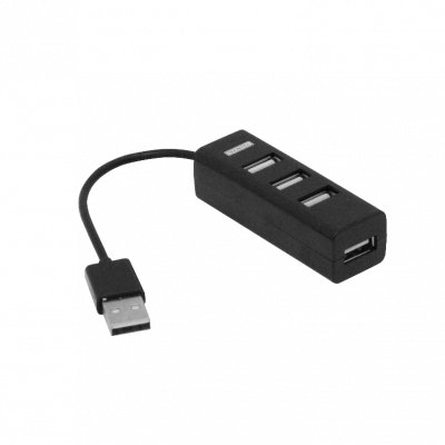 HGEN2 HUB 4-USB-2.0 Cable-10cm no-permite-fuente-poder 480mbps