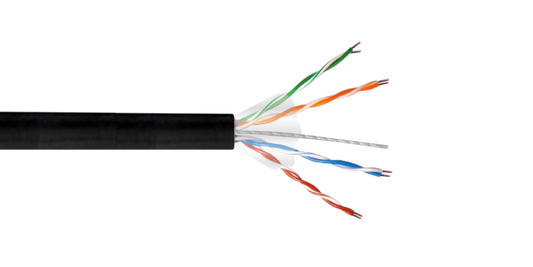 CBXC-UN3 LINKCHIP AWG25/0,45mm CCA PE Exterior Negro Cable UTP 305mt Aleación