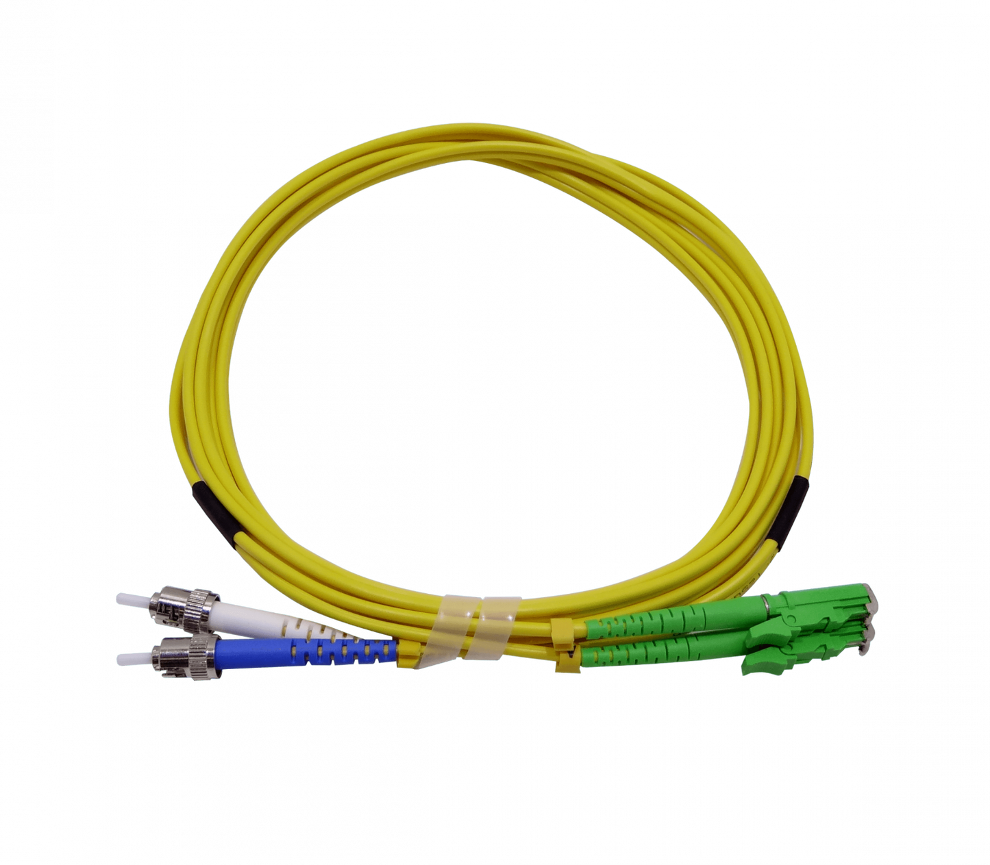 JFSDT3 3mt E2000/APC-ST/UPC Monomodo SM Duplex Latiguillo Fibra 3.0mm 9/125