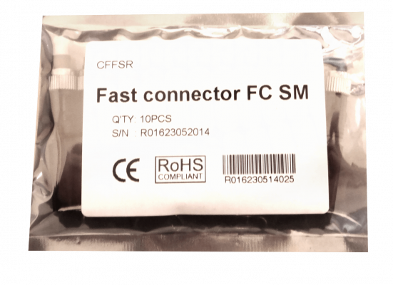 CFFSR-10 FC/UPC SM 10-piezas Conectores Rápidos Monomodo G657A 10-unidades SX