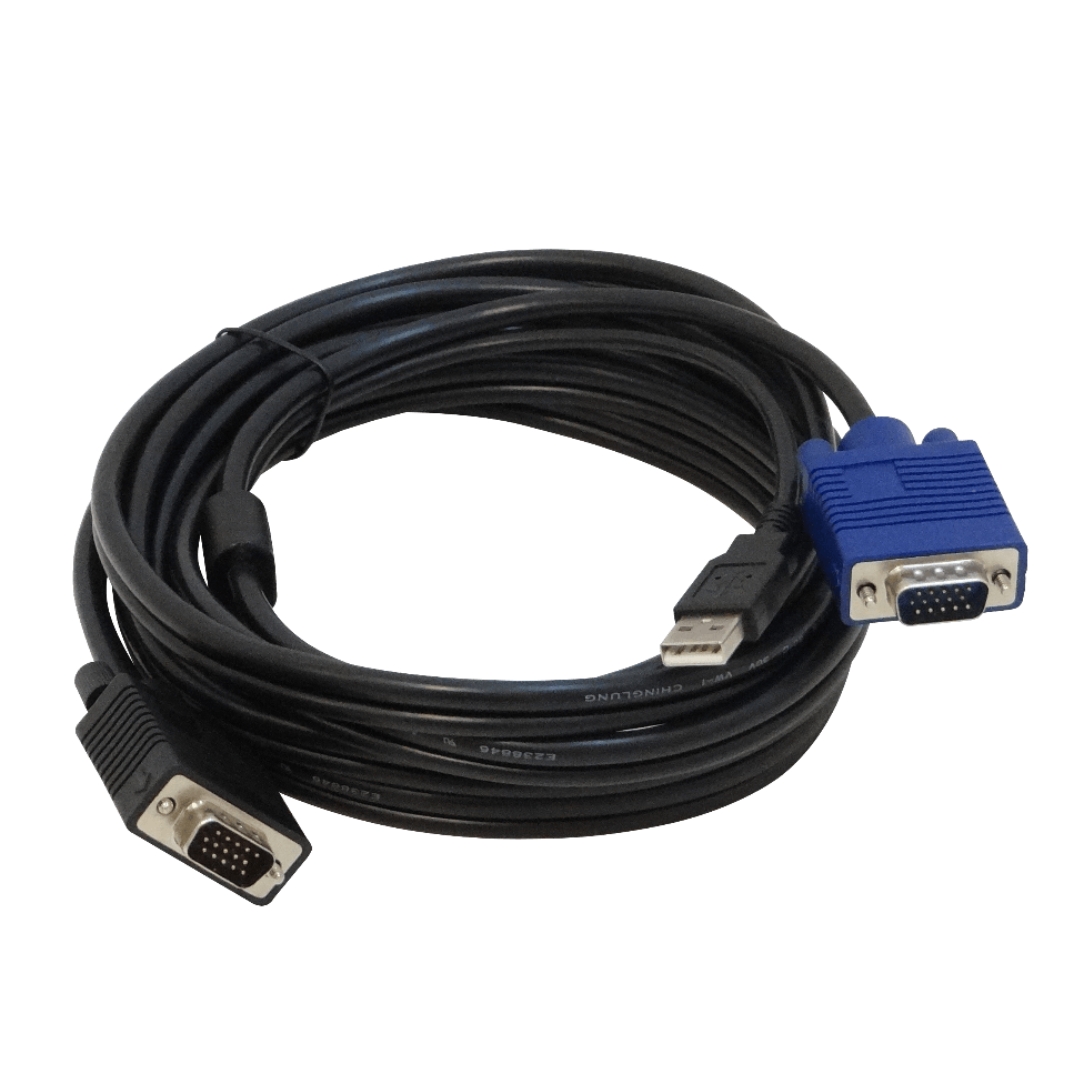 ECAB-3. MINITAR Cable KVM 3 metros solo para ERU-8 USB VGA 3,0m 3,0m ECAB2043-3M
