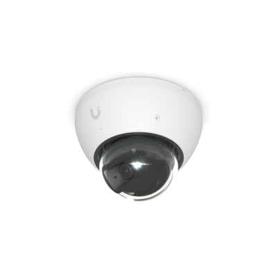 UVC-AI-DOME-W UI Cámara IP Domo Blanca 4K Ángulo Visión 110º Zoom 1-100x Visión Nocturna 40m IK10 Micrófono/Altavoz requiere PoE