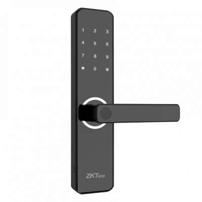 ML100 ZK Cerrojo Biométrico Digital Inalámbrico WiFi huella/NFC incluye-llave-física incluye-bateríasAA