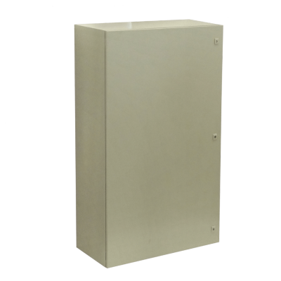 ST8-1440T Armario metálico TIBOX para tablero eléctrico IP65 color beige, 1400x800x400 mm, 3 chapas, sin cerradura