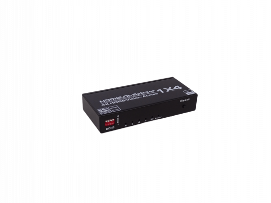 HDMI1X4K Splitter 1x4 HDMI 4K 60Hz 1-in 4-out 2.0 inc-5V-2.1A