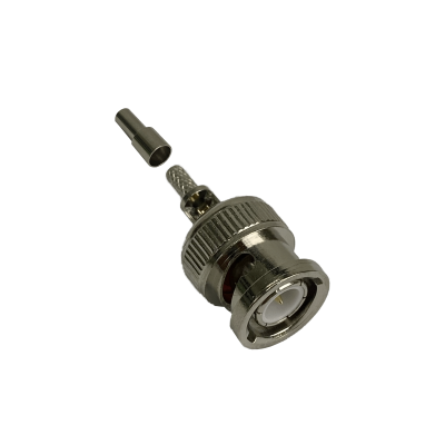 BM1C Conector Coaxial Engarzable BNC Macho para Cable RG316 y RG174 CA100