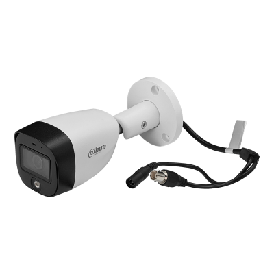 1500CM. DAHUA Bala 5mp fijo-2,8mm HDCVI Audio Camara Analoga IR20m 16:9 IP67