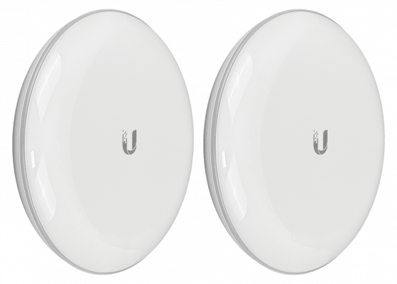 UBB UBIQUITI 2-unidades Enlace Punto a Punto UniFi 1Gbps 60GHz 5GHz Puente Inalámbrico 500mts