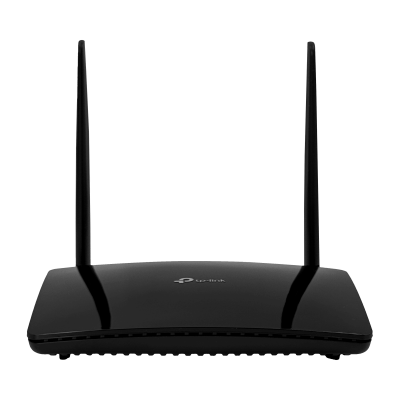 MR400. Enrutador TP-LINK 150mbps 4G/LTE 1-SIM 1-WAN 3-Puertos 100 2-Antenas SMA Doble Banda 2,4/5GHz AC1200