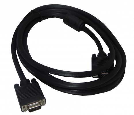 VGA-3MM 3mt Macho-Macho DB15-M VGA-M Cable Video Negro Blindado 300cm