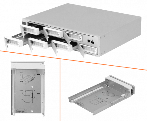 UNVR-PRO UBIQUITI NVR 7xHD-RAID 1-1000 1-SFP+10G 2U-Rack opc-redundante/USP-RPS