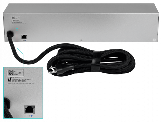 USP-PDU-PRO UBIQUITI unidad de distribución de energía de 125VAC con 16 tomas americanas, 4 puertos USB-C, 4 puertos LAN, gestión IP, formato rack