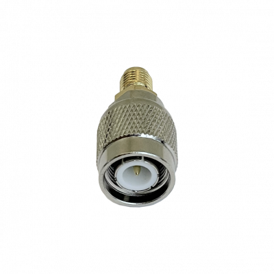 SHTM Adaptador Copla RF TNC Macho a SMA Hembra