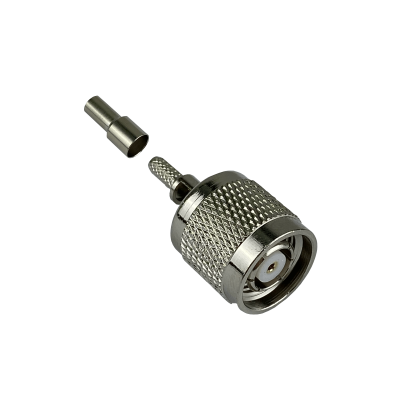 ZM1C Conector Macho RP-TNC RG316 Crimpeable CA100 RG174