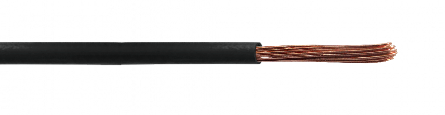 HZ15N EVA H07Z-1 1,5MM LSZH NEGRO 100mt 750V Brasil Conductor Eléctrico Multifilar