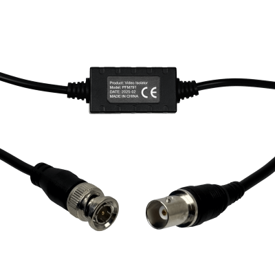 BALUN-FILTRO DAHUA Balun de Video con Filtro Supresor de Ruido a Tierra BNC-Macho BNC-Hembra