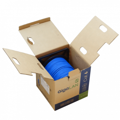 CB6F-UAH FURUKAWA LSZH Azul CAT6 UTP Gigalan 305m Unifilar Caja Cable 23400196