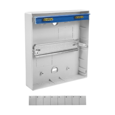 CADIN-08S LEXO Tablero Sobreponer LSZH 8 Modulos Riel Din IP41 IK08 5399108