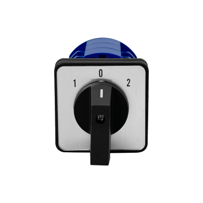 LW28-63 Seccionador 3-Fases 1-0-2 63A 660V 3-posiciones Selector 64x64mm D-90mm