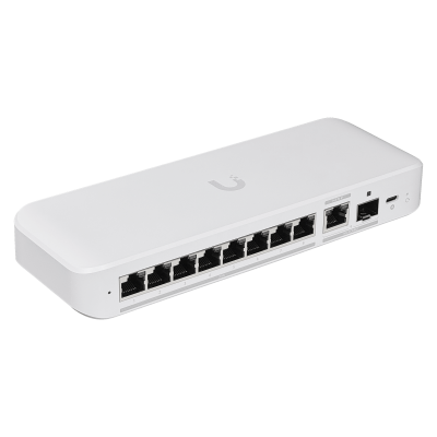 USW-FLEX2 UBIQUITI 8-2500 1-10G/puerto 1-SFP+ USB-C Conmutador Capa 2 requiere-UniFi
