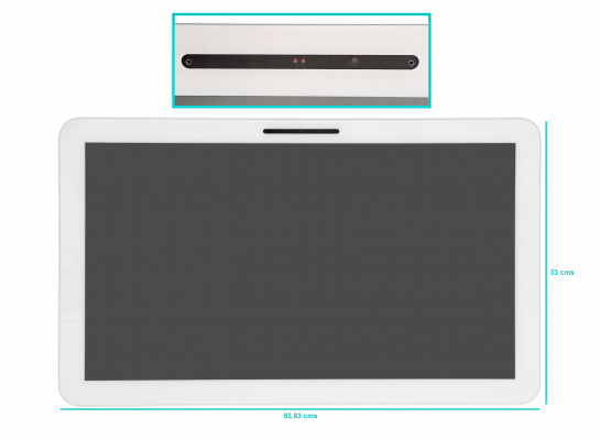 UC-DISPLAY UBIQUITI Pantalla 21-pulgadas UniFi Monitor 1-1000 1920x1080 Vesa Connect
