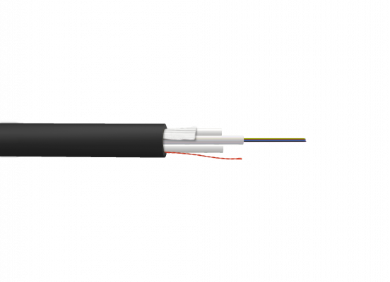 CFSJ6 SM Cable Monomodo 6-Fibras-G652D LSZH 7mm 2-FRP-2mm x-mt 2km Seco