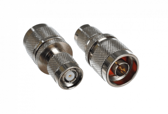 NMZM Adaptador Coaxial Acoplador N-Macho a RPTNC-Macho