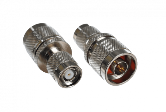 NMZM Adaptador Coaxial Acoplador N-Macho a RPTNC-Macho