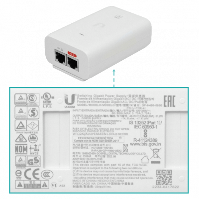 WAVE-LR-LIQ USADO UBIQUITI 8km 46/22dBi 60/5GHz 1-1000 inc-48V 424mm GPS 1gbps-dup