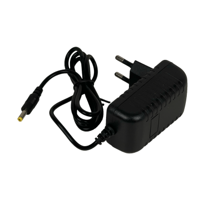F9-W18 Adaptador de Corriente 9VDC 2A 18W 100-240VAC para Interior con Enchufe de Pared y Conector de 4mm