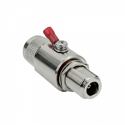 N24-SP Protector Pararrayo 2,4-2,5GHz N-M N-H IP67 Largo-65mm Sobretension
