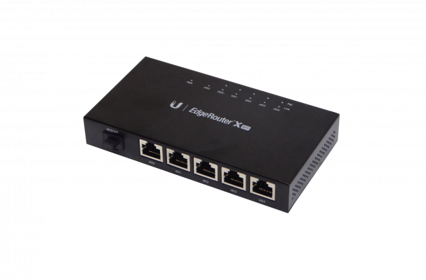 ER-X-SFP. UBIQUITI 1-Puerto SFP 5-1000 1-Alimentación PoE 24V-12W-Salida total-50W Capa 2 Enrutador de Borde X SFP