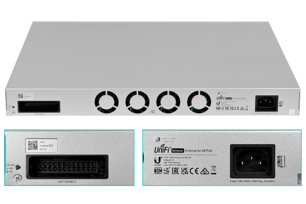 USW-ENTERPRISE48-POE UBIQUITI 48-2500-PoE 720W-tot 4-SFP+10G req-UniFi Switch AdminL3 opc-U