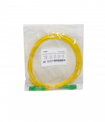 JFSBB3 Latiguillo de Fibra Óptica Monomodo SM Dúplex LC/APC-LC/APC de 3m 3.0mm 9/125