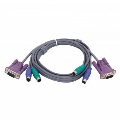 KVM-CB Cableado para conmutador KVM 1,5 metros VGA-PS2/Macho-Macho 1.5m 150cm