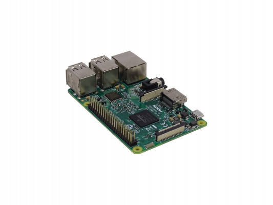 PI-3 RASPBERRY CPU Quad-Core 1.4GHz RAM 1GB Alimentación 5V-2A WiFi 2.4GHz Ethernet 10/100/1000 HDMI Salida Audio 3.5mm 4 Puertos USB