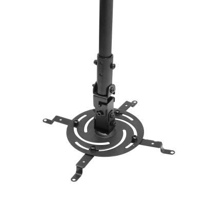 KPM-610B. Soporte 85-121cm Techo p/Proyector Universal 15kg Giro-360º Inclin-15º