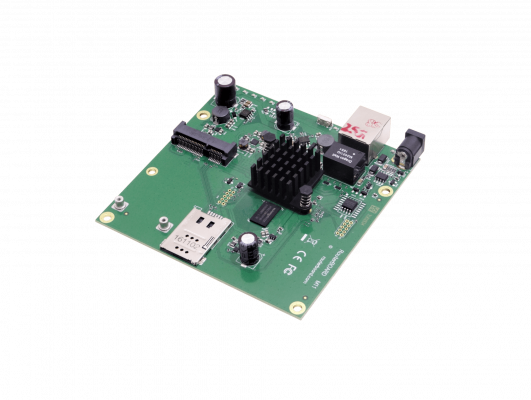 M11G MIKROTIK 1-MiniPCIe 1-Gigabit SIMCard 2x800MHz 256mb L4 105x110mm 10-30V
