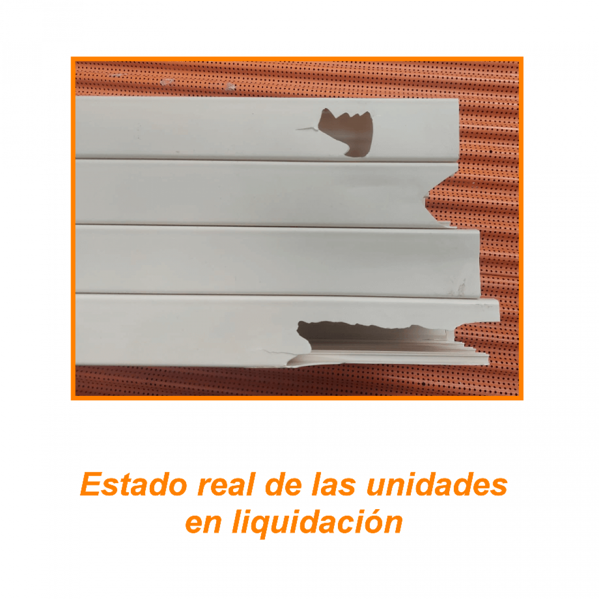 QN1W-LIQ. LINKCHIP Ducto DETERIORADO PVC sección 100X50mm tonalidad blanca incluye divisor y cobertura largo total 2 metros