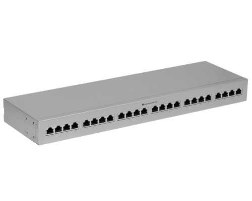ETH-SP-PANEL-24 UBIQUITI 24-RJ45 Tablero Salvaguarda Picos Tensión 20kA 10Gbps PoE++