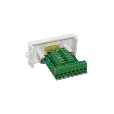 FQHR. Adaptador 1-HDMI Hembra-Para-Riel-20p para Bastidor Multimedia FQ1-FQ2-FQ3