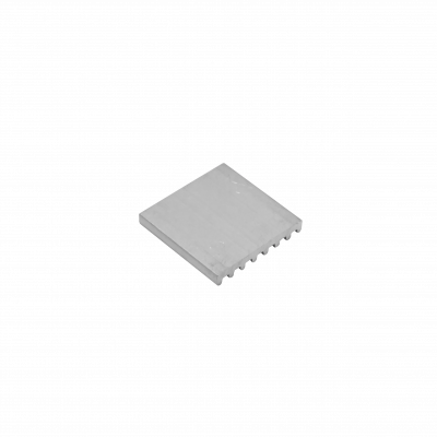 DISIP-CPU Disipador térmico de aluminio para DDR de BANANAPI, dimensiones 22x22mm