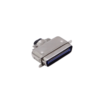 CEN36-M Conector 36-pin Macho Soldable Centronics CEN36 c/Tapa-Metalica