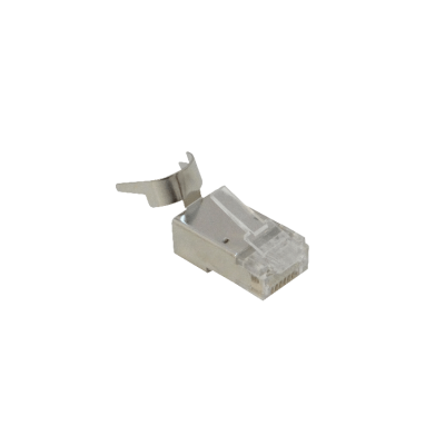 RJ7-15 CAT7 1,5mm RJ45 8P8C Bolsa 10-Conectores Machos Crimpeables oro-50um