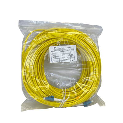 JFSLL25 25 metros Cable de Fibra Óptica Monomodo Dúplex LC-LC SM 9/125um Chaqueta 3.0mm