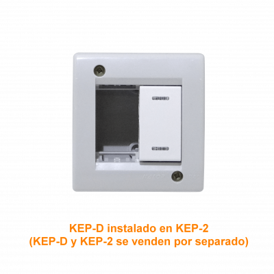 KEP-D KALOP Blanco Unipolar 9/24 3pin Interruptor 16A 250V requiere/KEP-A KL40115