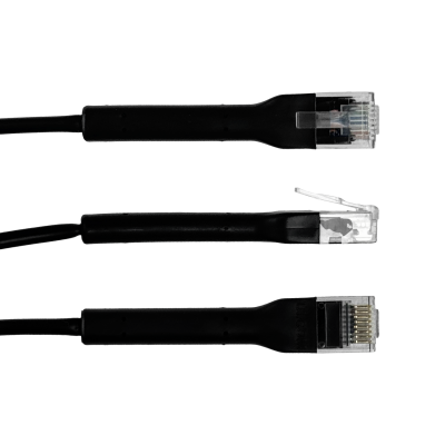 NUP-03 Cable de Parcheo UBIQUITI Cat6 RJ45 Negro 0,3 metros U-Cable-Patch-0.3M-RJ45-BK