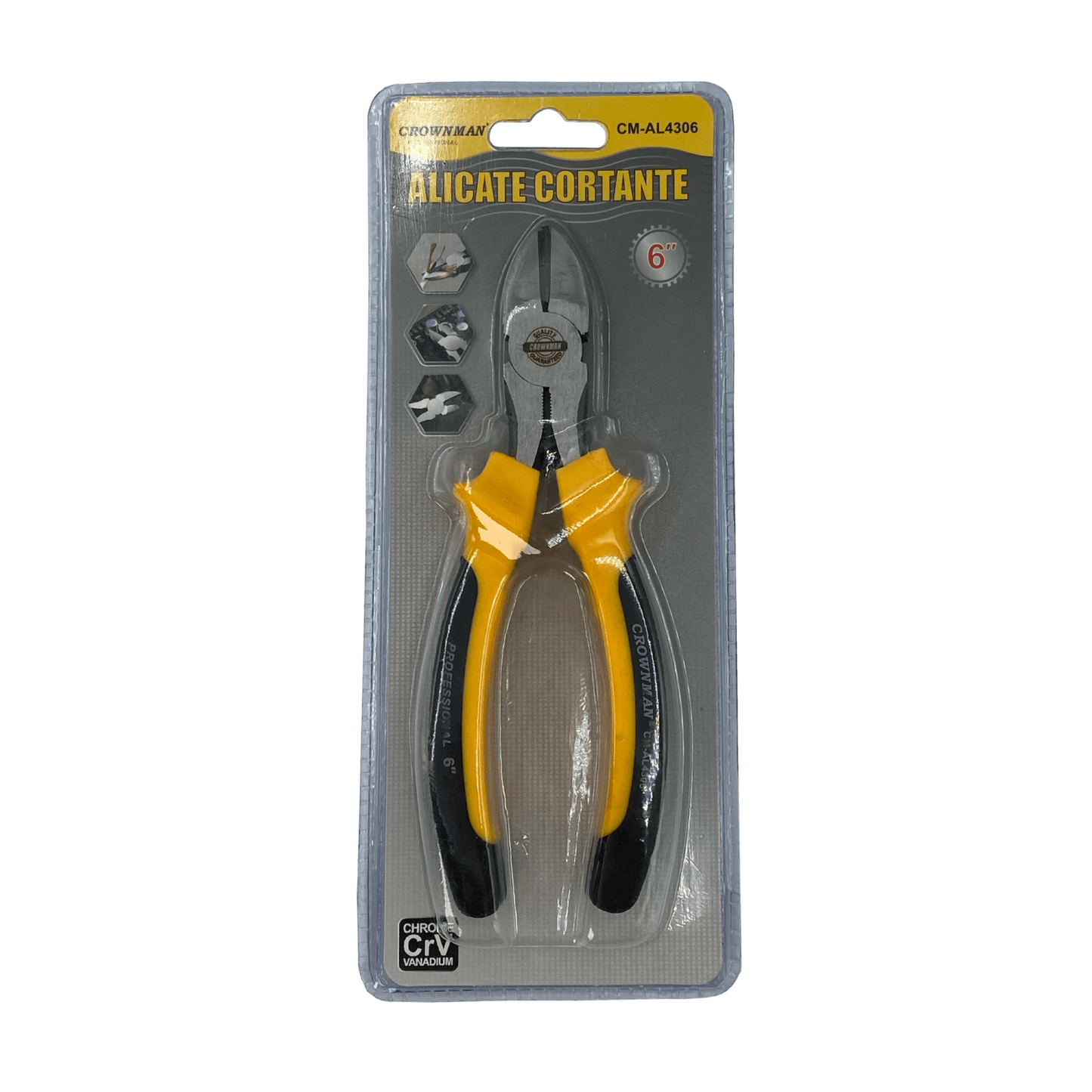 ALICATE-CC CROWNMAN 6-Pulgadas Alicate Cortante 160mm