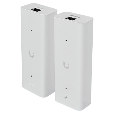 RETROFI-PO UBIQUITI Par de Extensores PoE++ - 2-BNC 2-RJ45 2-Terminal